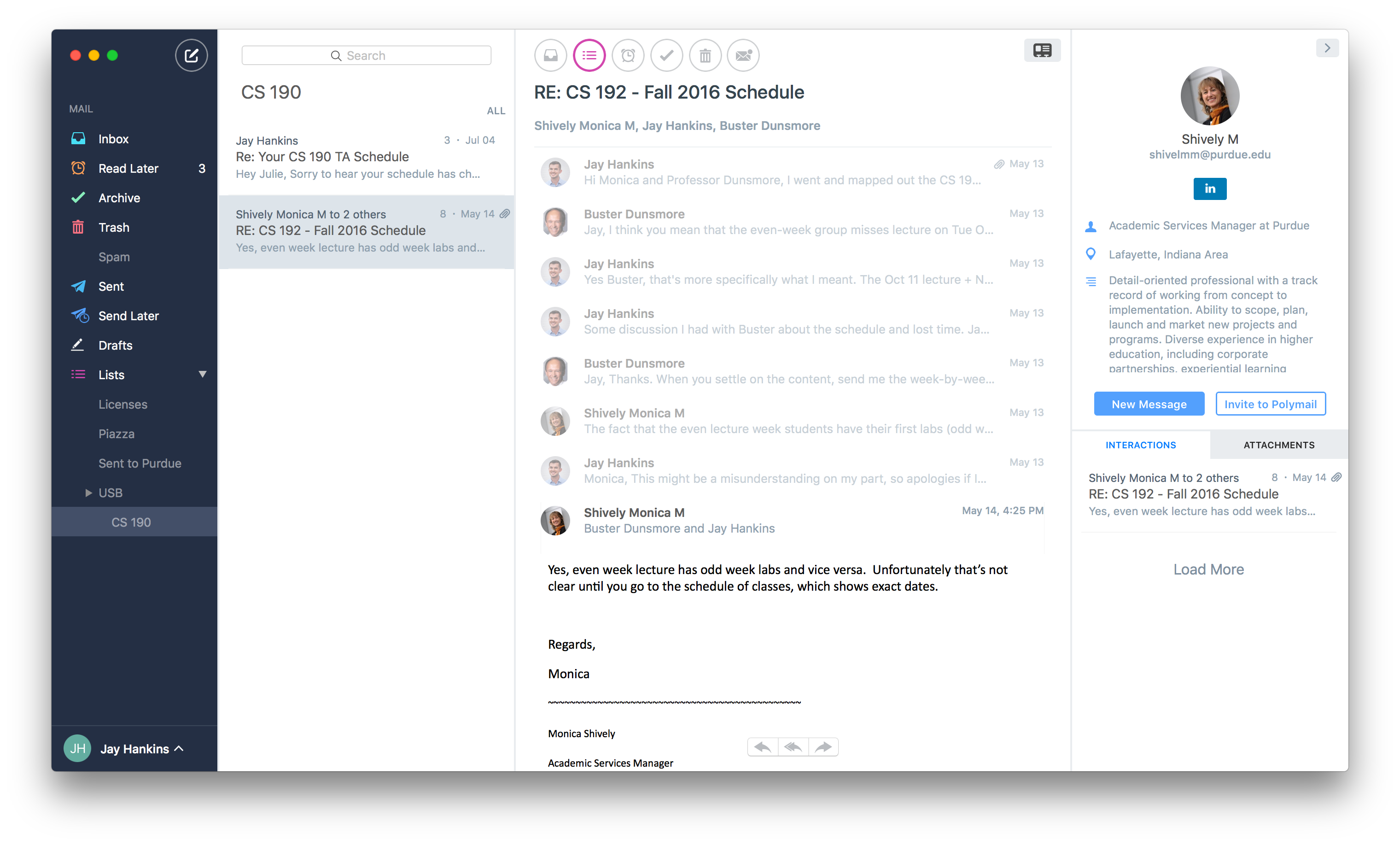 mail apps like polymail for mac